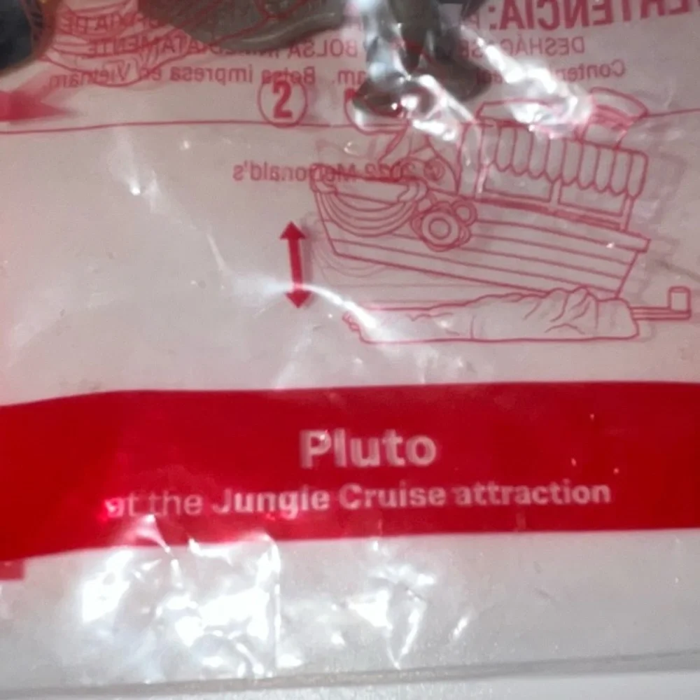 McDonald’s Pluto 50th‎ Anniversary Happy Meal Toy Unopened